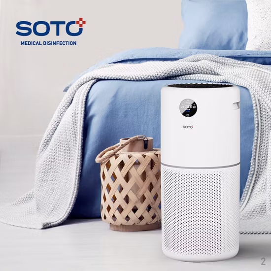 Soto-X1 Portable Air Purifier Carbon Filter Industrial Environmental Protection Healthy Air Scrubber for Smoke